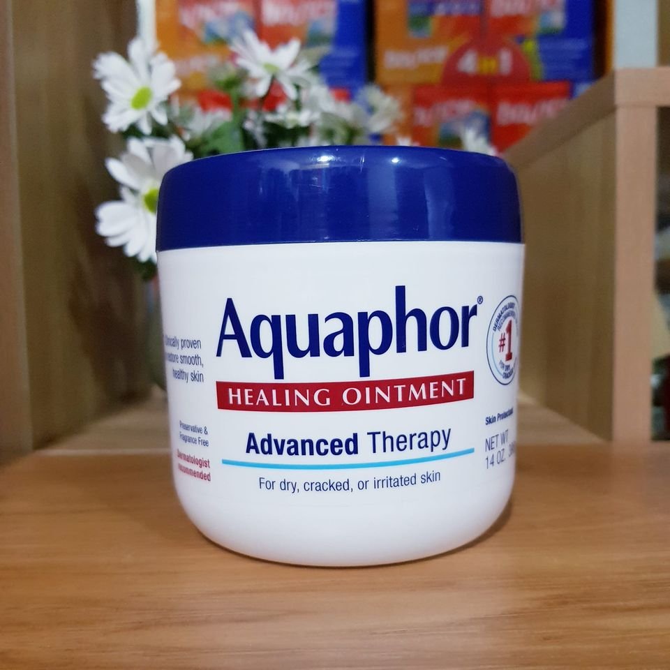 Kem hăm tả Aquaphor Advanced Therapy Healing Ointment Skin Protectant.