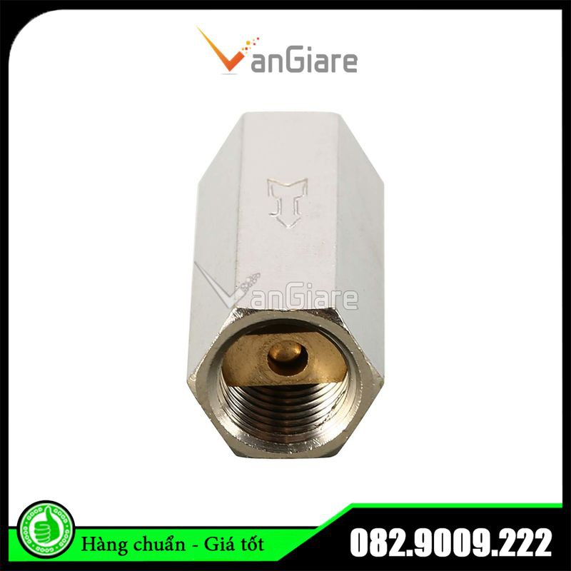 Van 1 chiều hơi, khí, gas đồng mạ Niken phi 9.6 13 17 21 27 34