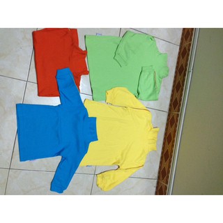 Set 3 áo cổ lọ 3 phân cho bé