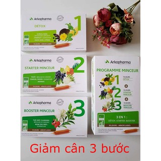 BILL PHÁP - DETOX_GIẢM_CÂN_ARKOPHARMA TẶNG KÈM 45 VIÊN KONJA GIẢM CƠN ĐÓI