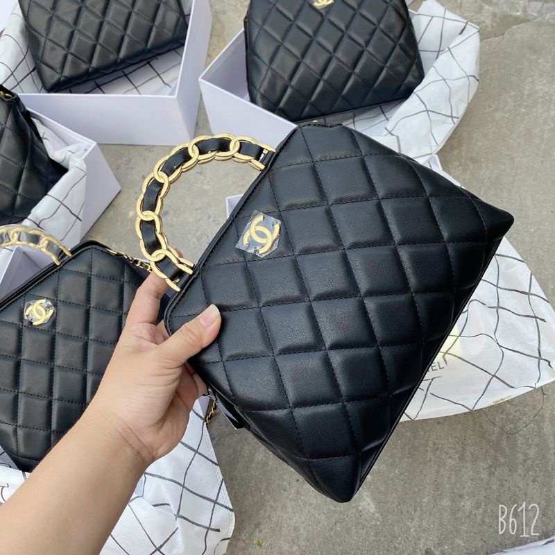 Túi xách cnl ô trám full box ảnh thật