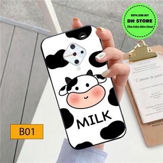 Ốp lưng điện thoại Vivo S1 Pro in hình hoạt hình bò sữa đáng yêu, ngộ nghĩnh, chất liệu UV siêu bền, siêu đẹp.