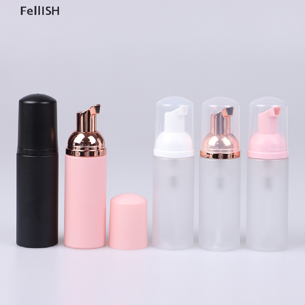 [Fel] 50ml Empty Travel Shampoo Pump Soap Foaming Mousse Spray Bottle Dispenser COD