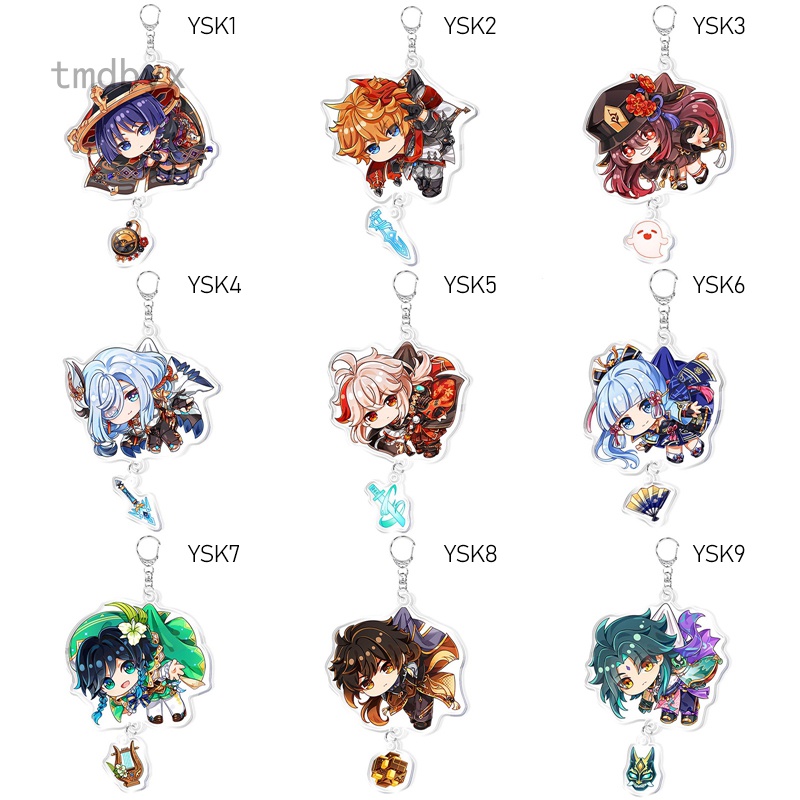 Tmdbyx Móc Khóa Hình Nhân Vật Game Dễ Thương