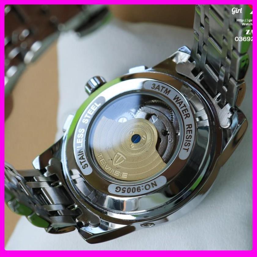 Đồng hồ cơ nam Tevise với máy cơ lộ full 2 mặt nhìn cực đẳng cấp với khả năng tích cot lâu ấn tượng [ Đồng Hồ Cơ ] | BigBuy360 - bigbuy360.vn