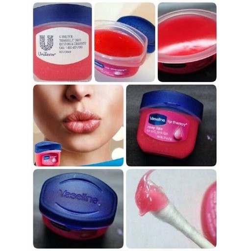 [Hàng Auth] Sáp Dưỡng Môi Vaseline Lip Therapy ROSY LIPS- 7gr