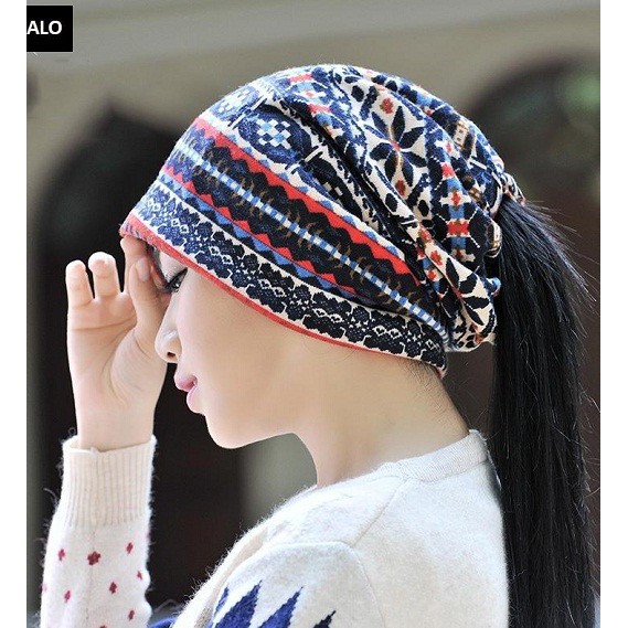 Mũ Trùm Đầu Dạng Khăn Choàng Cổ - Dành Cho Nam Nữ