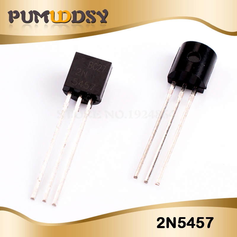 10 CÁI 2N5457 2N5457G TO-92 JFET N-Channel Transistor IC