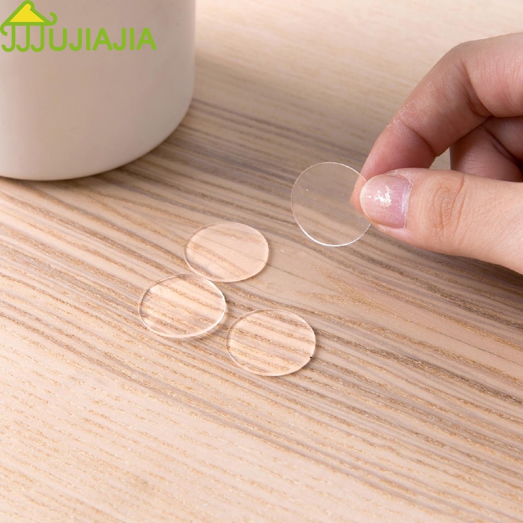 Bộ 70 Miếng Dán Hai Mặt JUJIAJIA Trong Suốt Bằng Acrylic 2cm