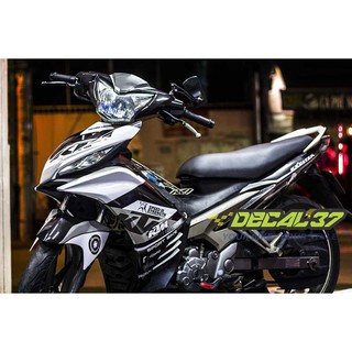 Tem trùm exciter 135 ktm trắng