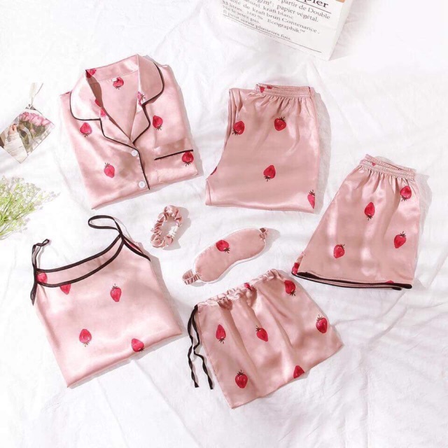Combo 3 set đồ ngủ lụa