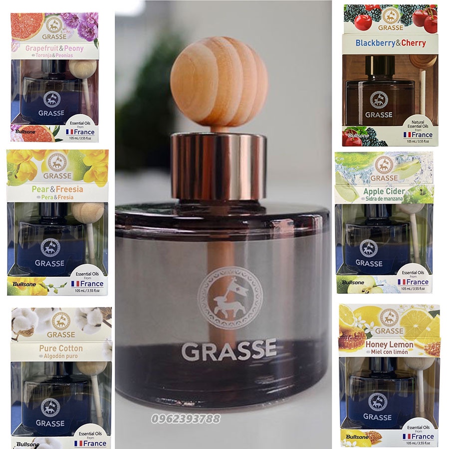 Nước hoa Grasse cho xe hơi và phòng. Mùi thơm trái cây, hoa cỏ