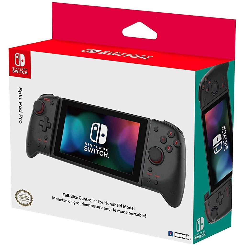 Tay Cầm Hori Split Pad Pro Translucent Black Cho Nintendo Switch