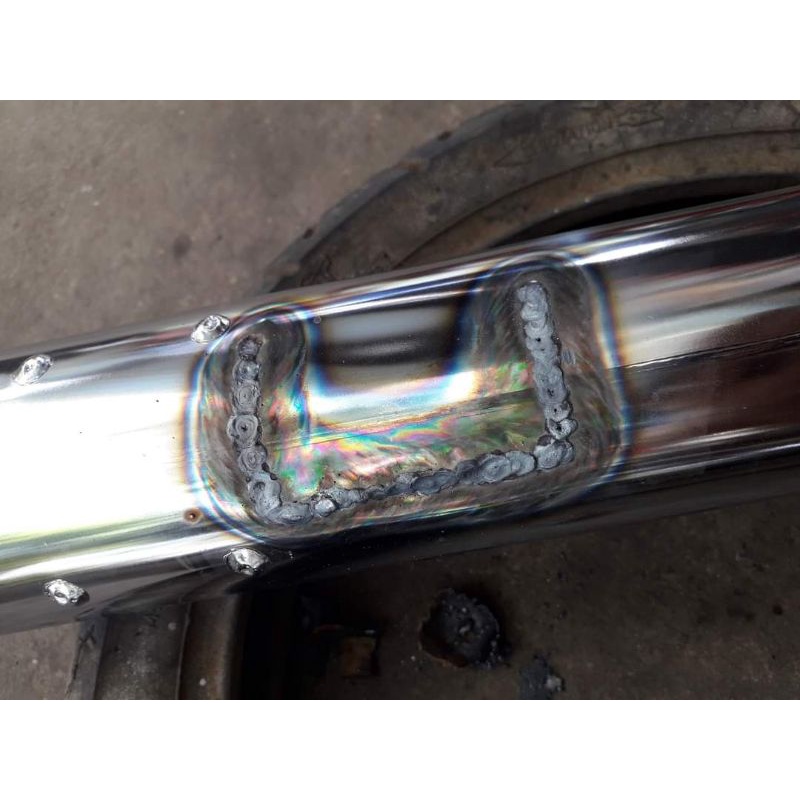 Bô Tân Hòa Đít Vát Móc Căng lắp cho xe Dream Wave  50 100 110cm3