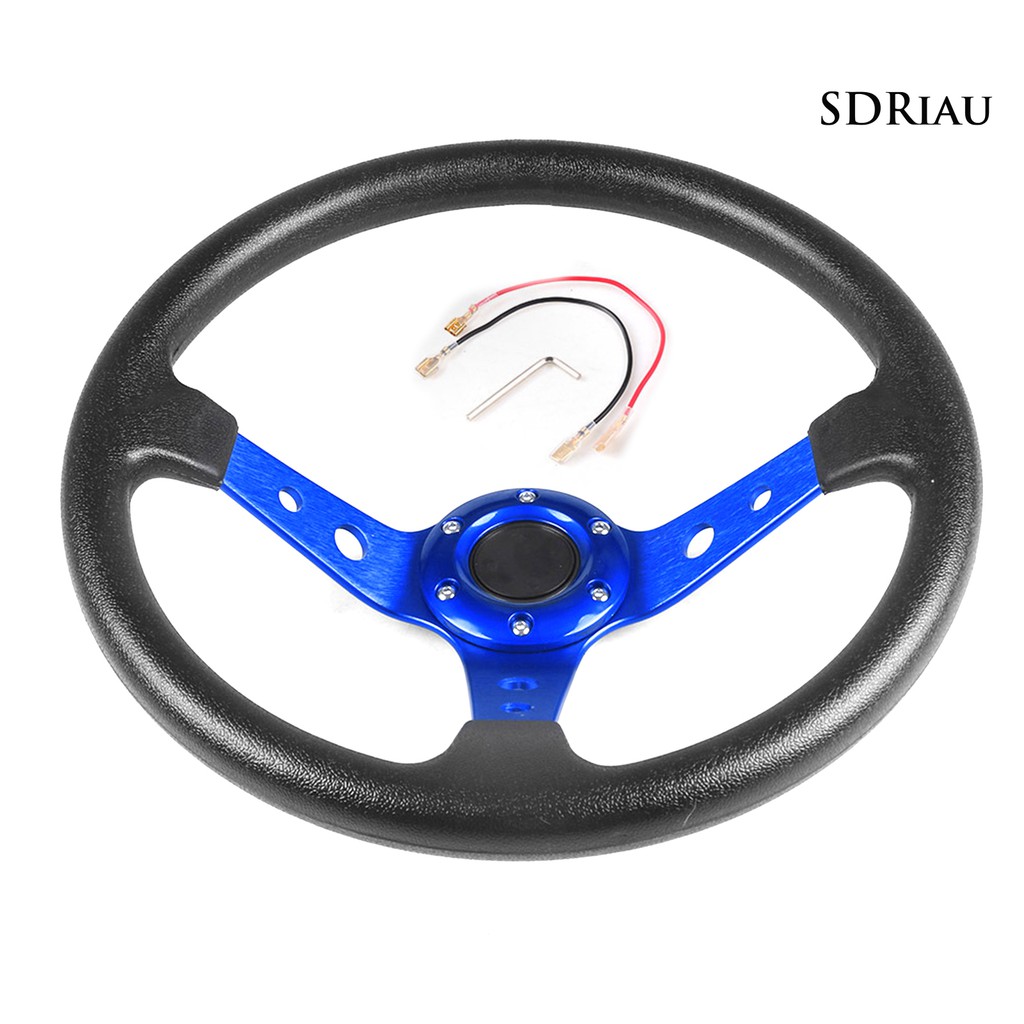 Vô Lăng Xe Đua Thể Thao Kích Thước 14 Inch Zjy