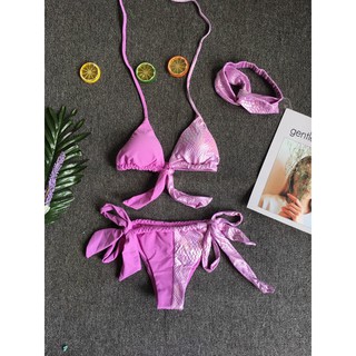 Bikini tam giác phối màu gợi cảm( kèm hình thật)