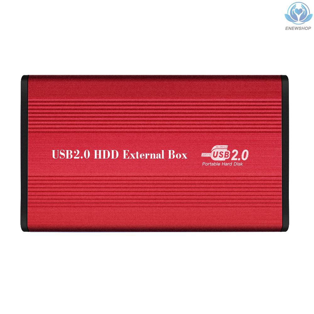 Hộp Đựng Ổ Cứng 2.5 '' Ide Hdd Usb 2.0 Bằng Hợp Kim Nhôm