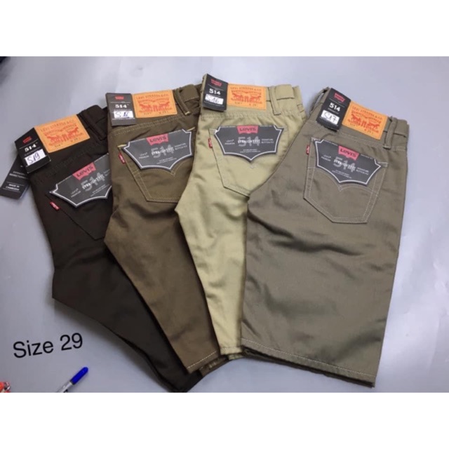 ⭐ 😘 ⭐ ️🛒 10.10 🔥 9.9 QUẦN SOrT KAKI LE 514 CAO CẤP 4 MÀU ... . . ⭐