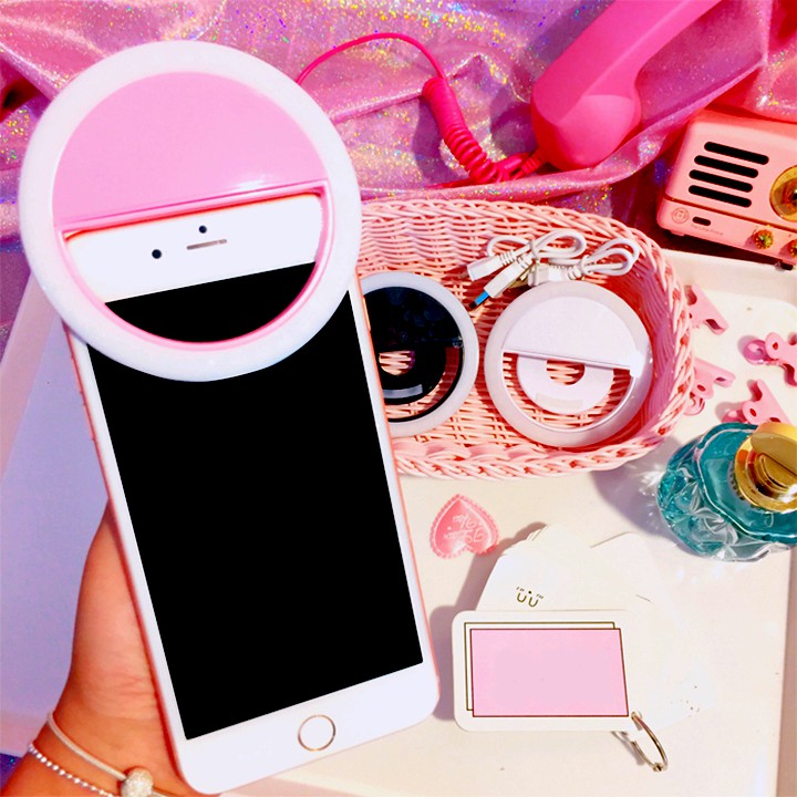 ĐÈN LED SELFIE 3 CHẾ ĐỘ SÁNG TRẮNG SẠC NHANH CHÓNG