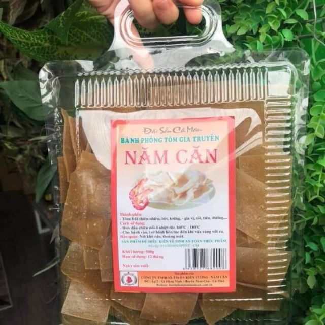 Bánh phồng tôm Cà Mau