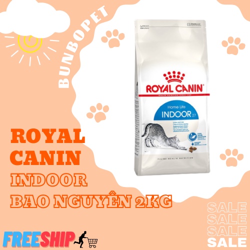 Royal Canin Indoor 2kg - Hạt cho mèo