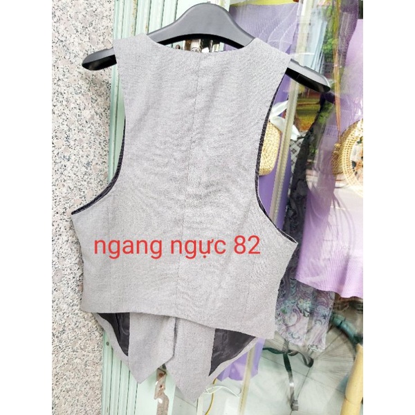 Set 2 áo vest gi lê
