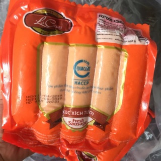10 CÂY XÚC XÍCH TƯƠI = 500GRAM ( đặt vận chuyển grab giao hàng ngay )