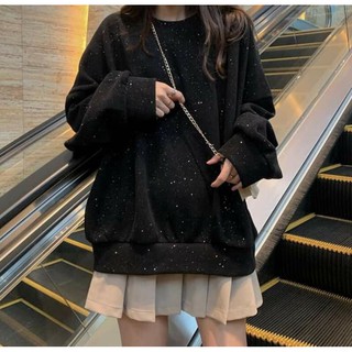 Áo Nỉ Tàu Kim Sa Xịn Ánh Nhũ Siêu Đẹp