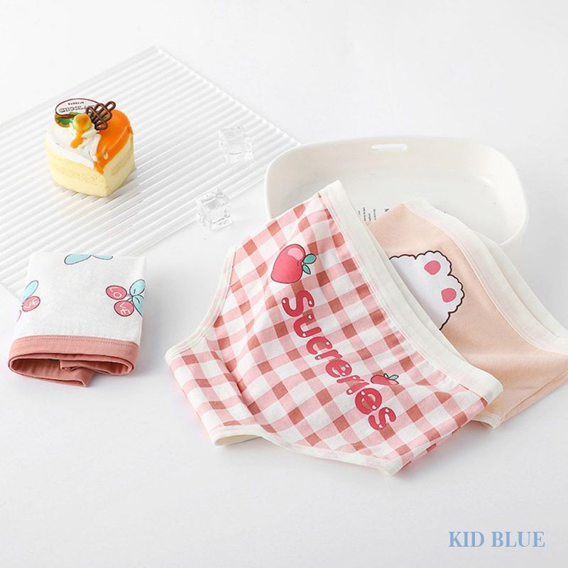 Quần Lót Cotton Không Đường May Kháng Khuẩn Họa Tiết Thỏ Hoạt Hình Dễ Thương Xinh Xắn Dành Cho Nữ