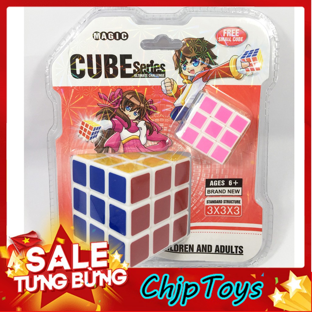 Rubik 𝑭𝑹𝑬𝑬𝑺𝑯𝑰𝑷 Rubik 3x3 - đồ chơi trí tuệ