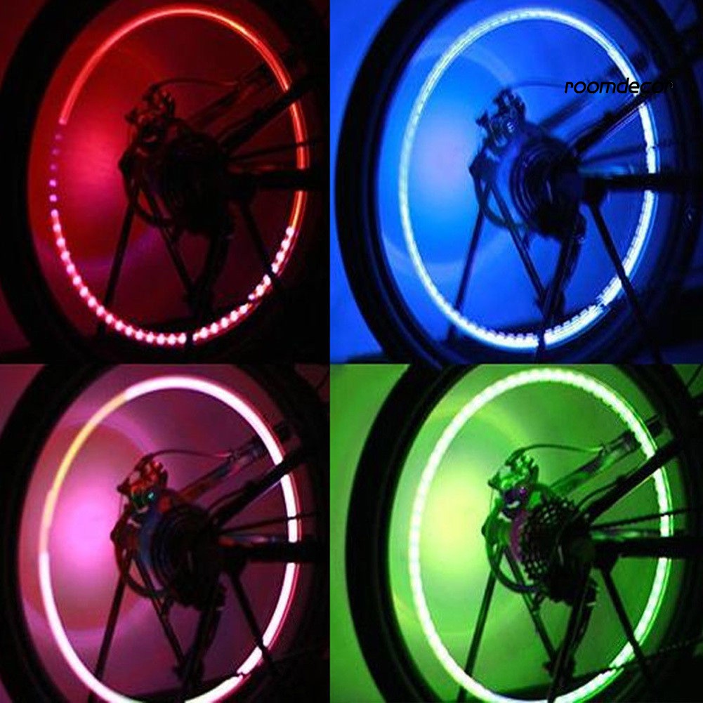1 Đèn LED phát sáng gắn nắp van bánh xe nổi bật