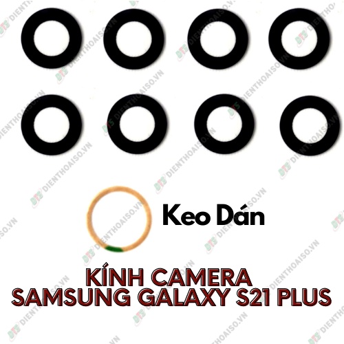 Kính camera samsung s21 plus kèm keo dán