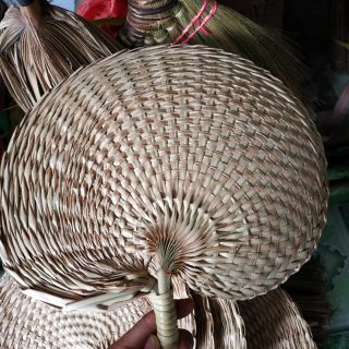 Combo 3 quạt đan tay bằng lá cọ