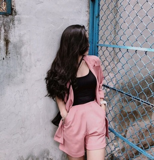 Sét vest ba món áo vest+áo+quần