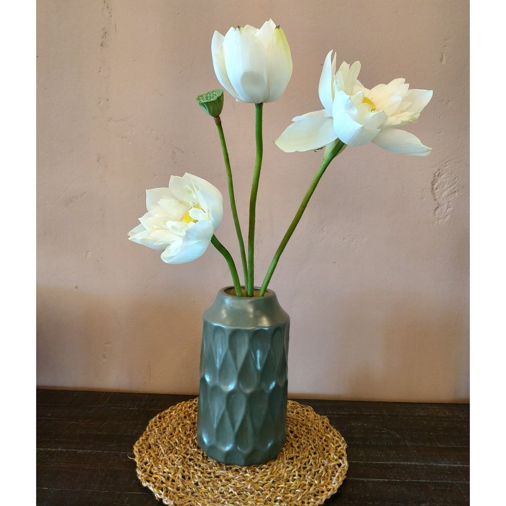 ̣̣̣̣̣(Ảnh Shop Chụp) Bình Gốm Decor- Trang Trí Nhà Cửa Vintage Của Mê Thảo Flower- Ib Shop Để Chọn Mẫu