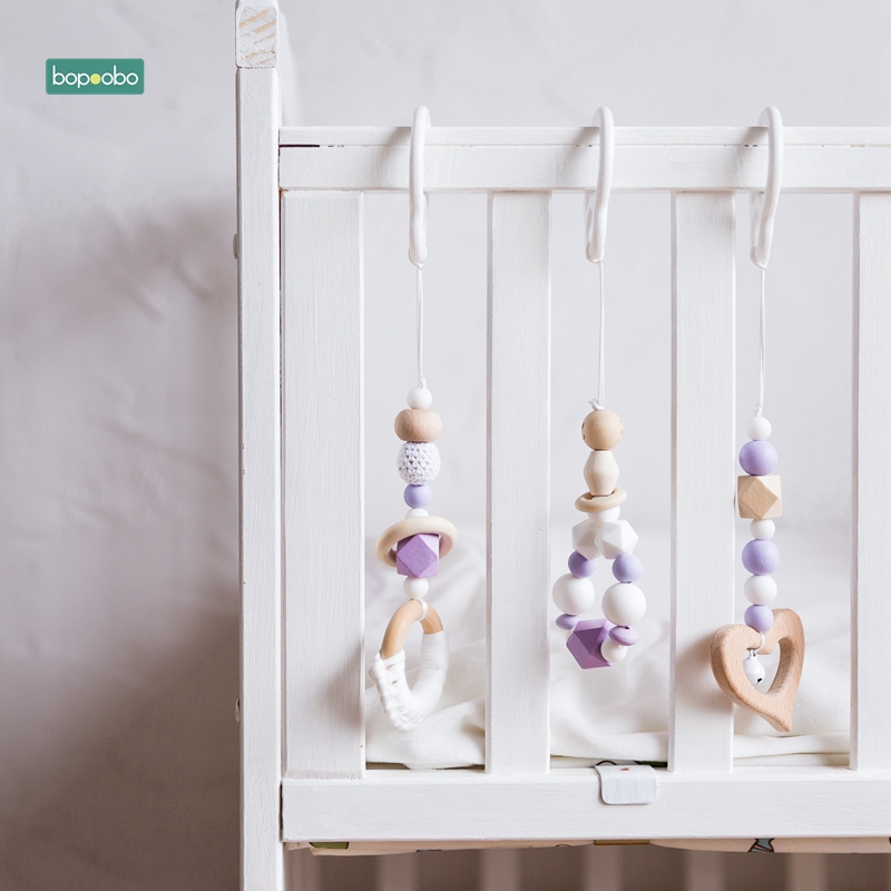 Đồ chơi gỗ treo đầu giường dành cho các bé MAMIMAMIHOME