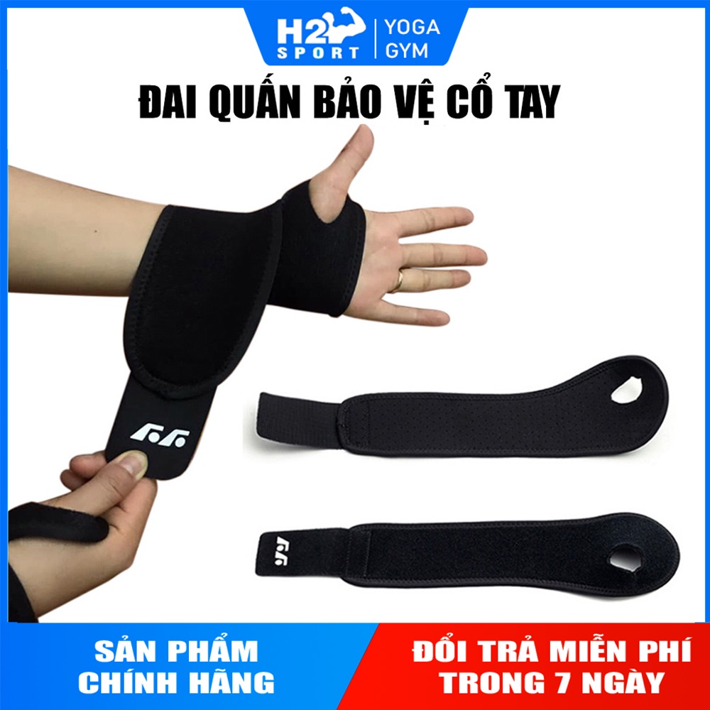 Đai Quấn Cổ Tay Xỏ Ngón Bảo vệ cổ tay, tránh chấn thương cổ tay khi tập GYM, Yoga (1 Đôi )