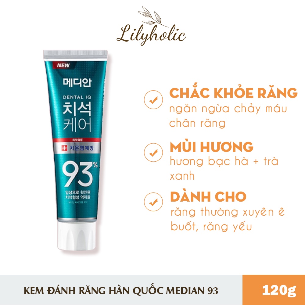 Kem Đánh Răng MEDIAN Dental IQ 120g