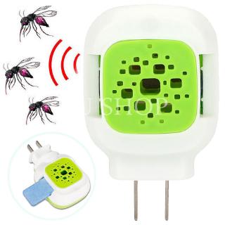 Thiết bị đuổi và diệt muỗi/côn trùng chạy điện màu xanh lá tiện dụng bằng nhựa dùng trong mùa hè