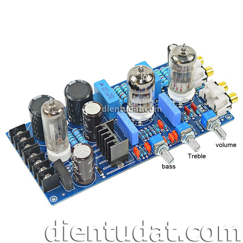 Mạch Pre-amp Âm Sắc 6N1 - 6Z4