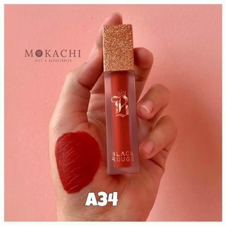 Son Black Rouge Ver 7 A34 Màu Cam Gạch ⚡️𝐌𝐢𝐞̂̃𝐧 𝐏𝐡𝐢́ 𝐒𝐡𝐢𝐩⚡️ Son Kem Lì