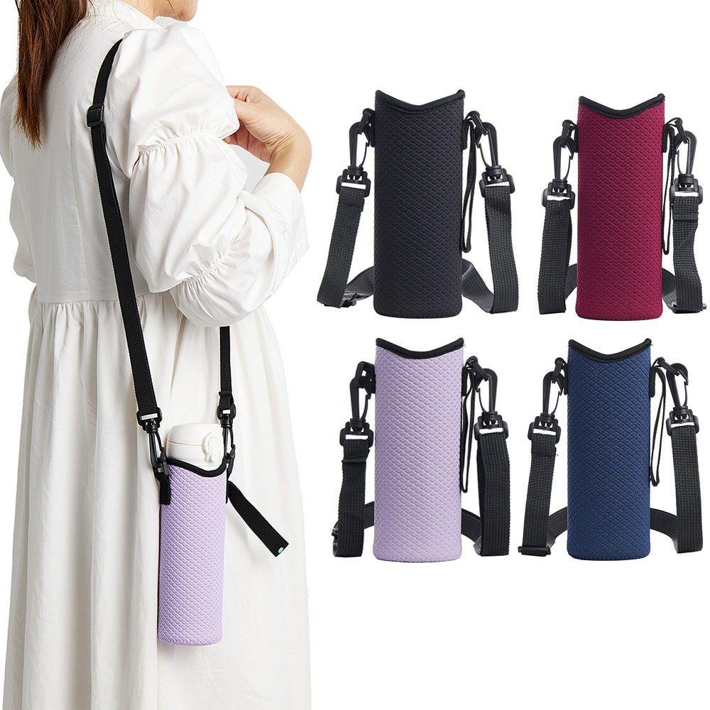 Vỏ Bọc Bình Nước Cách Nhiệt Kèm Dây Đeo Tiện Dụng Cho Hoạt Động Ngoài Trời