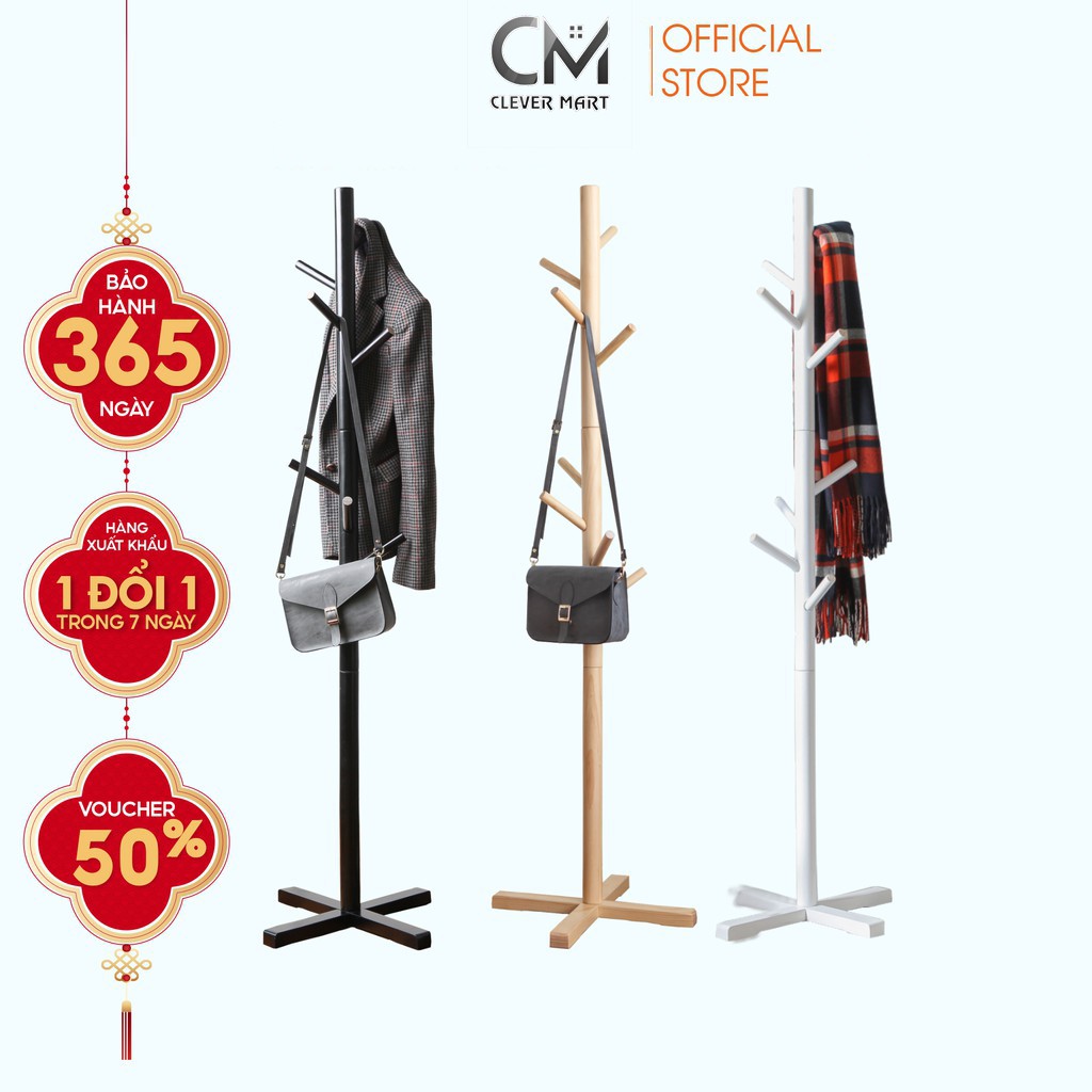 Sào Treo Quần Áo Chất Liệu Gỗ Clevermart.com.vn | BigBuy360 - bigbuy360.vn
