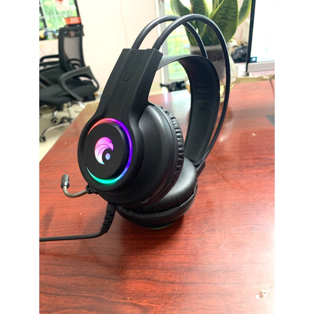 Tai nghe gaming Goldtech LD88 led RGb jack kết nối 3.5 | BigBuy360 - bigbuy360.vn