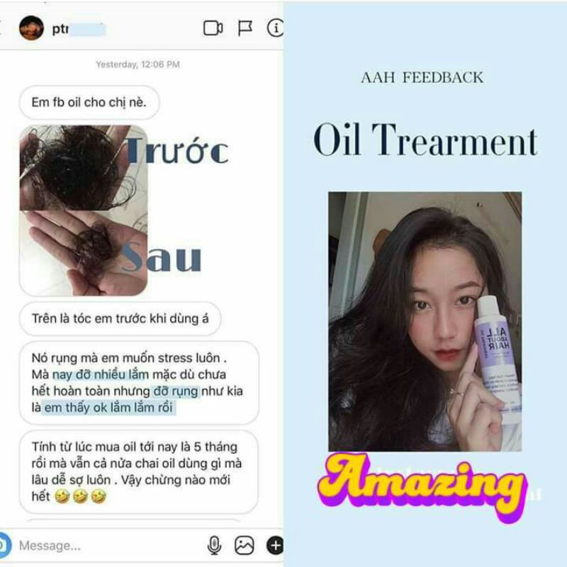 Ủ Kích Mọc Tóc oil treatment tặng kèm hủ hair repair | 🎁 Tặng mũ trùm ủ tóc | BigBuy360 - bigbuy360.vn