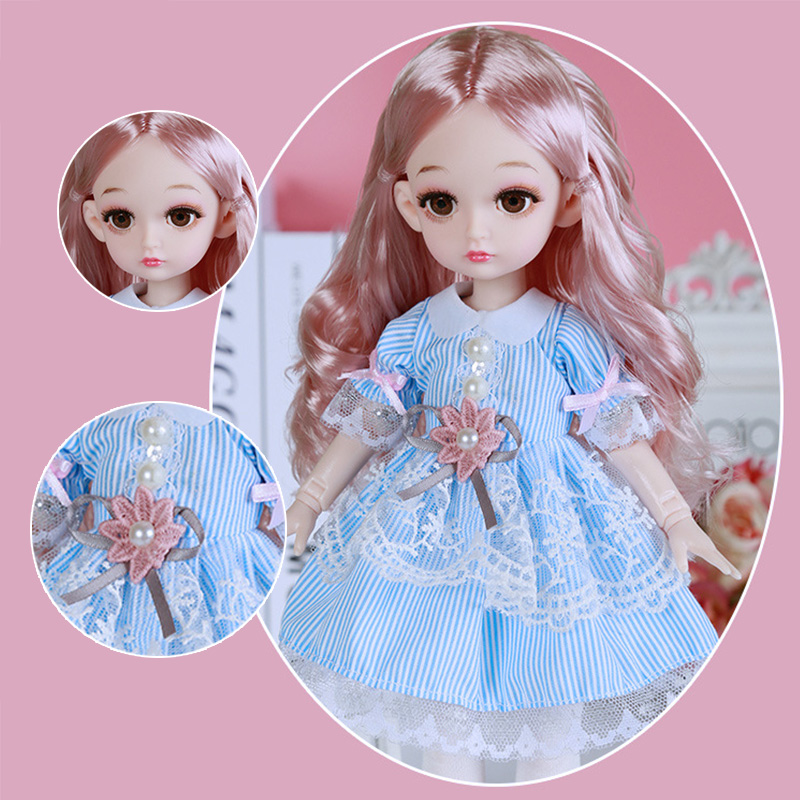 Đầm Công Chúa Dễ Thương 30cm Cho Búp Bê Barbie