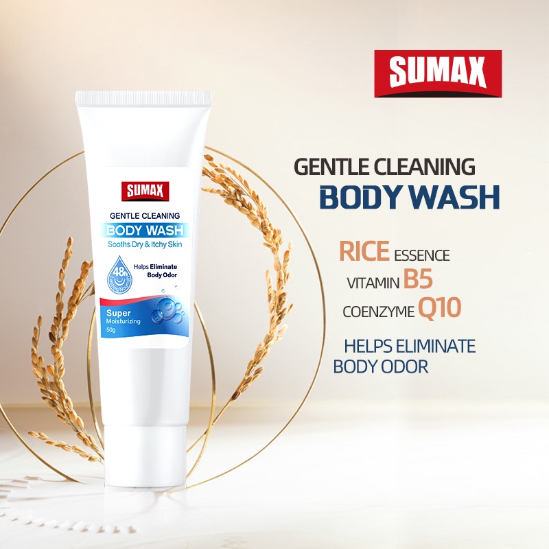 Sữa tắm SUMAX sữa đại dương size du lịch 50ml
