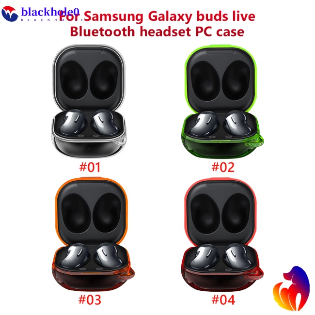 BH PC Earphone Case For Samsung Galaxy Buds Live Transparent Cover Headset Protective Cover