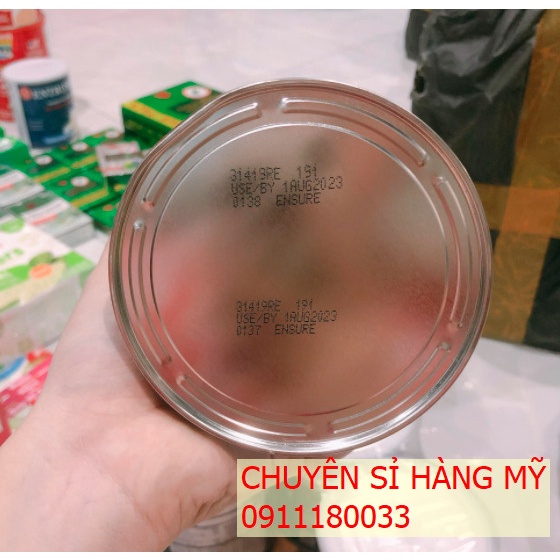 [ Mẫu mới 397g Date 2023 ] Sữa bột Ensure Mỹ Original Nutrition Powder 397g 2023