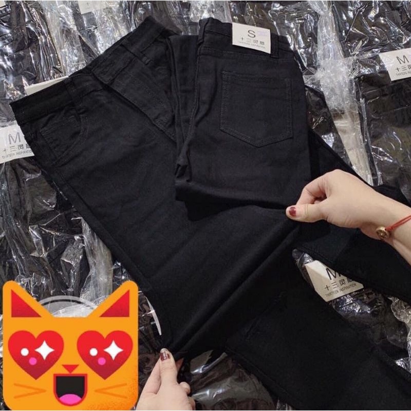 Quần tregging rách gối hàng QCL1